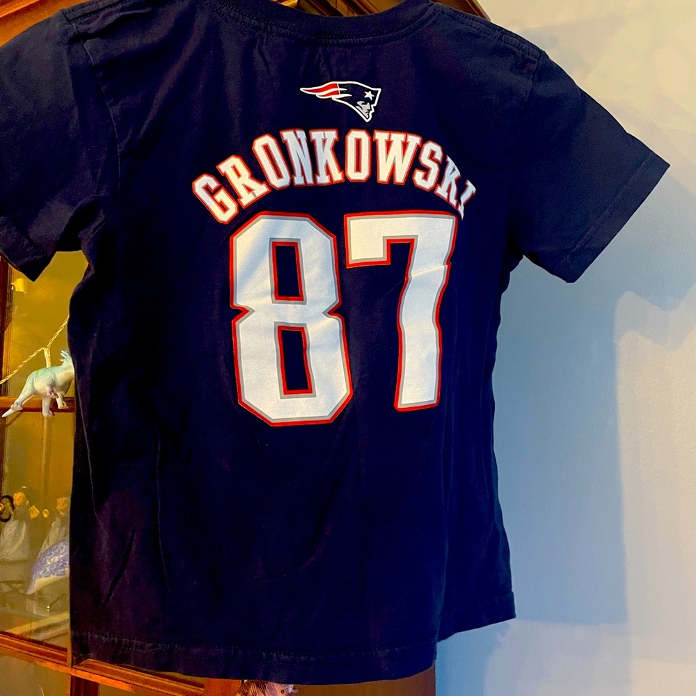 Kids New England Patriots Cotton Tee - Gronkowski